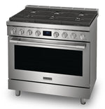 Frigidaire Professional Stainless Steel 36" Dual-Fuel Range (4.4 Cu.Ft) - PCFD3668AF