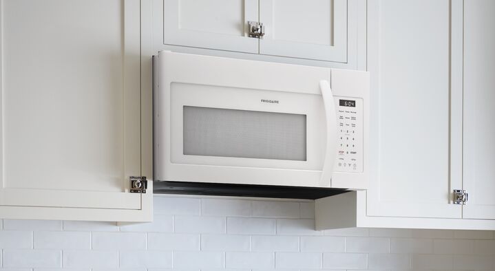 Frigidaire White Over-The-Range Microwave (1.8 Cu.Ft.) - FMOS1846BW