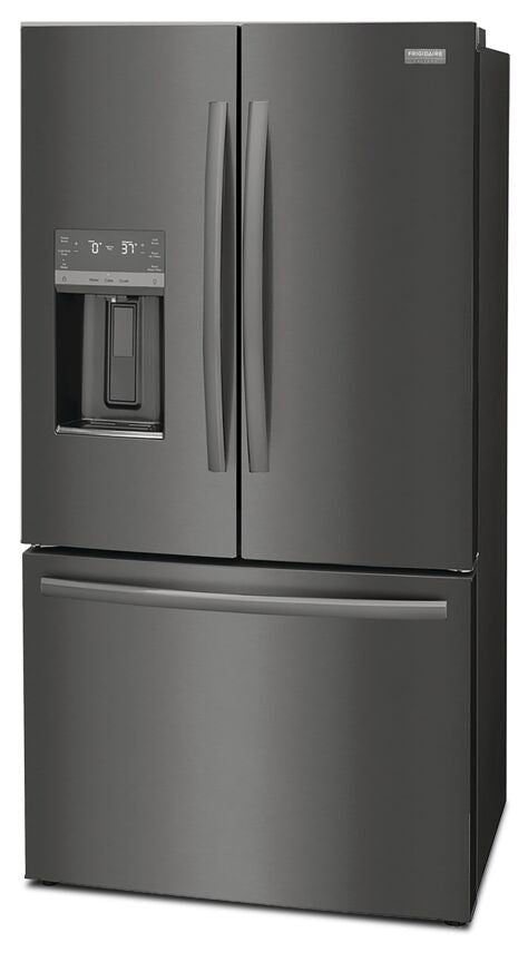 Frigidaire Gallery Black Stainless Steel 36" Counter-Depth French Door Refrigerator (22.6 Cu. Ft.) - GRFC2353AD