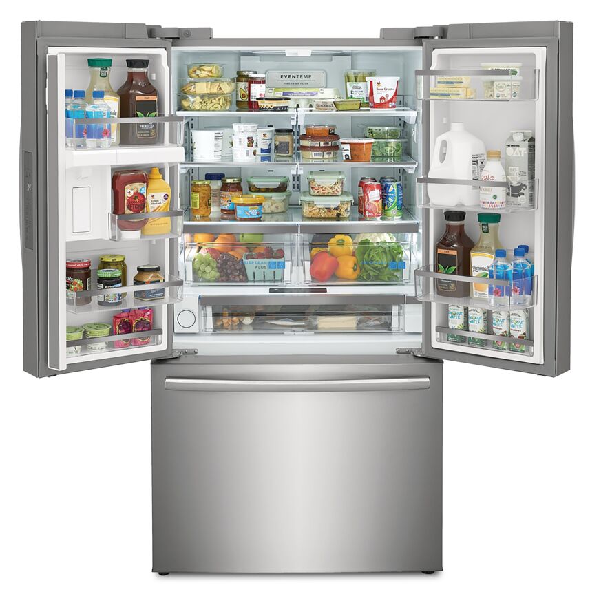 Frigidaire Gallery Stainless Steel 36" Counter-Depth French Door Refrigerator (23.3 Cu. Ft.) - GRFG2353AF