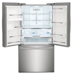 Frigidaire Gallery 36" 23.3 Cu. Ft. Stainless Steel Counter-Depth French Door Refrigerator - GRFG2353AF
