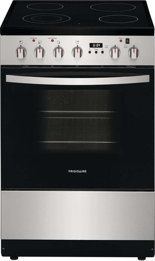 Frigidaire Stainless Steel 24" Freestanding Electric Range (1.9 cu. ft