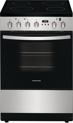 Frigidaire Stainless Steel 24" Freestanding Electric Range (1.9 cu. ft.) - FCFE242CAS