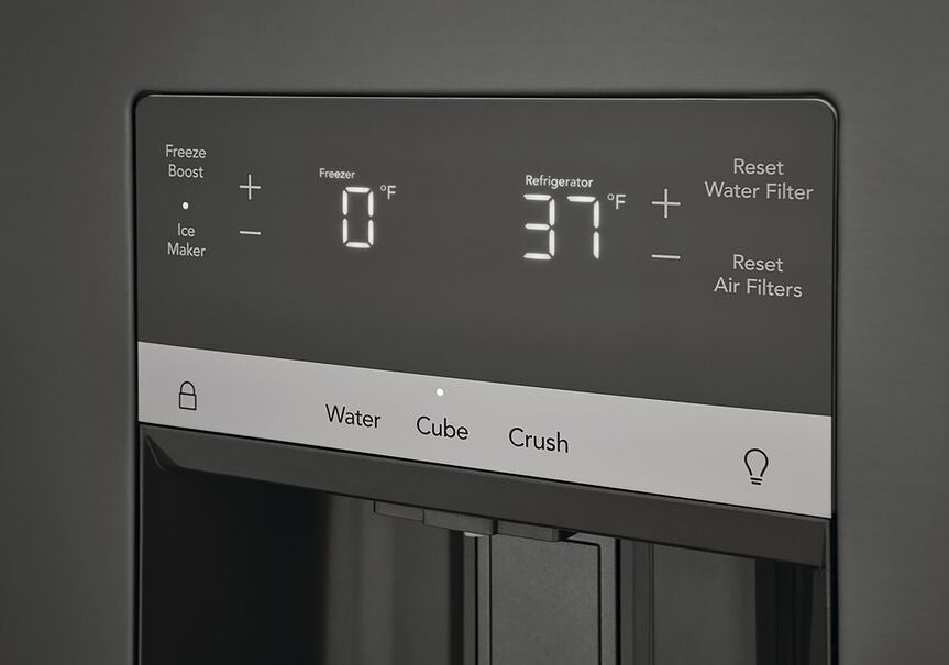 Frigidaire Black Stainless Steel 36" French Door Refrigerator (27.8 Cu. Ft.) - FRFS2823AD