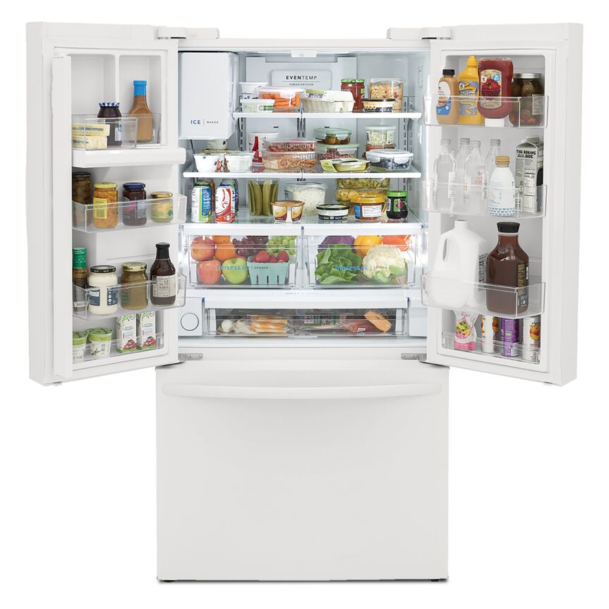 Frigidaire 36" 27.8 Cu. Ft. White French Door Refrigerator - FRFS2823AW