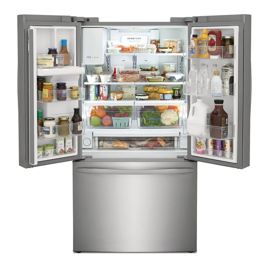 The Indisputable Allure of the French Door Stainless Steel Fridge: A Culinary Centerpiece () The Indisputable Allure of the French Door Stainless Steel Fridge: A Culinary Centerpiece