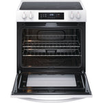 Frigidaire White 30" Front Control Electric Range (5.3 Cu.Ft) - FCFE306CAW