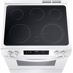 Frigidaire White 30" Front Control Electric Range (5.3 Cu.Ft) - FCFE306CAW