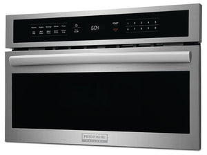 Frigidaire Gallery Stainless Steel 30" Built-In Microwave Oven with Drop-Down Door (1.6 Cu. Ft.) - GMBD3068AF