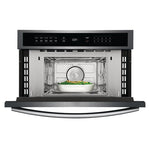 Frigidaire Gallery Black Stainless Steel 30" Built-In Microwave Oven with Drop-Down Door (1.6 Cu. Ft.) - GMBD3068AD