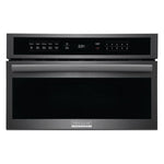 Frigidaire Gallery Black Stainless Steel 30" Built-In Microwave Oven with Drop-Down Door (1.6 Cu. Ft.) - GMBD3068AD