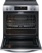 Frigidaire Stainless Steel 30" Front Control Electric Range (5.3 Cu.Ft) - FCFE306CAS
