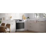 Frigidaire Stainless Steel 30" Front Control Electric Range (5.3 Cu.Ft) - FCFE306CAS