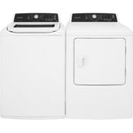 Frigidaire White Top-Load Washer (4.7 cu. ft.) & Gas Dryer (6.7 cu. ft.) - FFTW4120SW/FFRG4120SW