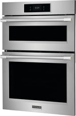 Frigidaire Professional 30" Smudge-Proof Stainless Steel Combination Wall Oven and Microwave with Total Convection and Air Fry (5.3 cu. ft.) - PCWM3080AF