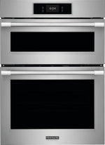 Frigidaire Professional 30" Smudge-Proof Stainless Steel Combination Wall Oven and Microwave with Total Convection and Air Fry (5.3 cu. ft.) - PCWM3080AF