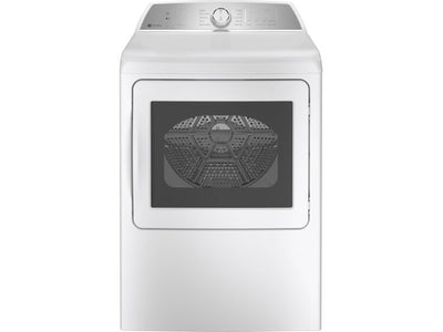 GE Profile White Electric Dryer (7.4 cu. ft.)- PTD60EBMRWS