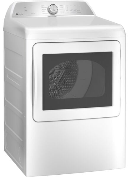 GE Profile White Gas Dryer (7.4 cu. ft.) - PTD60GBSRWS