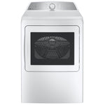 GE Profile White Gas Dryer (7.4 cu. ft.) - PTD60GBSRWS