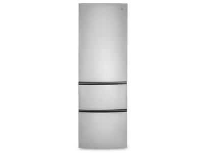 GE 24" 11.9 Cu. Ft. Stainless Steel  Counter-Depth Bottom-Freezer Refrigerator - GLE12HSPSS