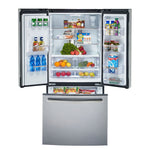 GE Profile Fingerprint Resistant Stainless 33" French Door Refrigerator (17.5 cu ft)- PYE18HYRKFS