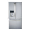 GE Profile Fingerprint Resistant Stainless 33" French Door Refrigerator (17.5 cu ft)- PYE18HYRKFS