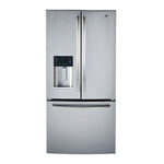 GE Profile Fingerprint Resistant Stainless 33" French Door Refrigerator (17.5 cu ft)- PYE18HYRKFS