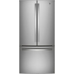 GE Fingerprint Resistant 33" Counter-Depth French-Door Refrigerator (18.6 Cu.Ft.)- GWE19JYLFS