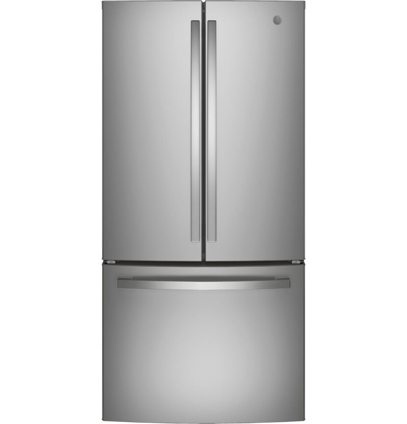 GE Fingerprint Resistant 33" Counter-Depth French-Door Refrigerator (18.6 Cu.Ft.)- GWE19JYLFS