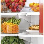 GE Fingerprint Resistant 33" Counter-Depth French-Door Refrigerator (18.6 Cu.Ft.)- GWE19JYLFS