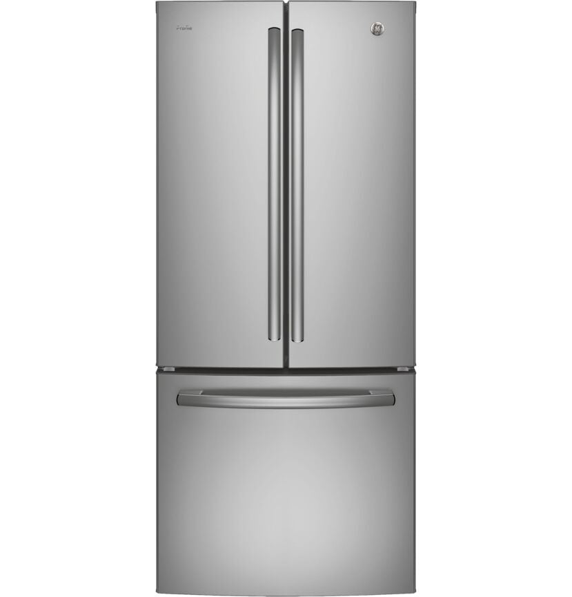 GE Profile 30" 20.8 Cu. Ft. Fingerprint Resistant Stainless French Door Refrigerator - PNE21NYRKFS