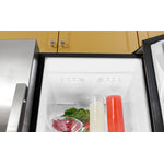 GE White 33" Side-by-Side Refrigerator with Ice & Water Dispenser (23 Cu. Ft.)- GSS23GGPWW