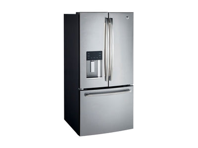 GE Profile Fingerprint Resistant Stainless 33" French Door Refrigerator (23.8 cu ft)- PFE24HYRKFS