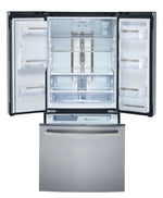 GE Profile Fingerprint Resistant Stainless 33" French Door Refrigerator (23.8 cu ft)- PFE24HYRKFS