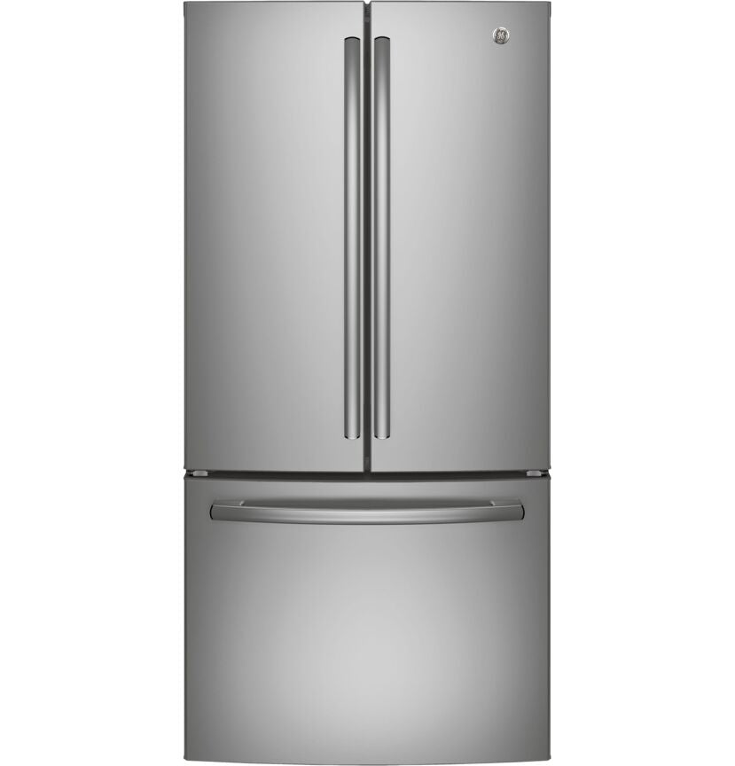 GE Fingerprint Resistant Stainless 33" French Door Refrigerator (24.8 cu ft)- GNE25DYRKFS