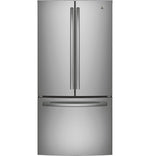 GE 33" 24.8 Cu. Ft. Fingerprint Resistant Stainless French Door Refrigerator - GNE25DYRKFS