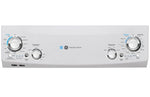 GE White Unitized Spacemaker Washer (4.5 Cu.Ft.) and White Electric Dryer (5.9 Cu.Ft.) - GUD27EEMNWW
