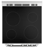 Haier 24" Electric Slide-In Range with Storage Drawer Stainless Steel (2.9 Cu.Ft) - QCA740RMSS