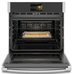 GE Profile Stainless Steel 30" Built-In Convection Single Wall Oven (5.0 cu ft) - PTS9000SNSS