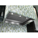GE Stainless Steel 30” 610 CFM Smart Designer Range Hood - UVC9300SLSS
