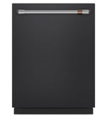 Café Matte Black 24" Built-in Dishwasher with Stainless Steel Interior and Hidden Controls- CDT845P3ND1