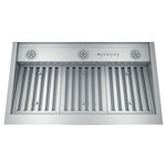Café™ Stainless Steel 36” 610 CFM Smart Designer Range Hood - UVC9360SLSS