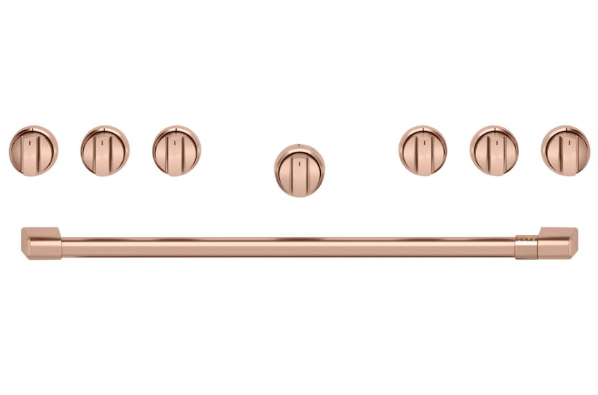 Café Brushed Copper 36" Handle & Knob Set - CXPR6HKPTCU