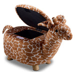 Giraffe Storage Ottoman - Brown