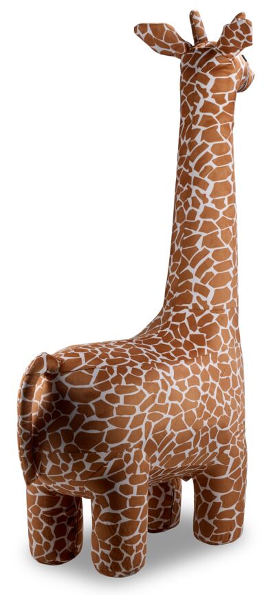 Giraffe Ottoman - Brown