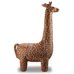 Giraffe Ottoman - Brown