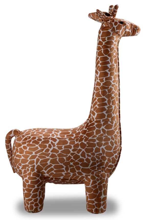 Giraffe Ottoman - Brown