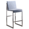 Glenda Counter Height Stool - Light Blue