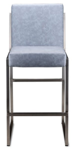 Glenda Counter Height Stool - Light Blue