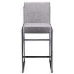 Glenda Counter Height Stool - Dove Grey